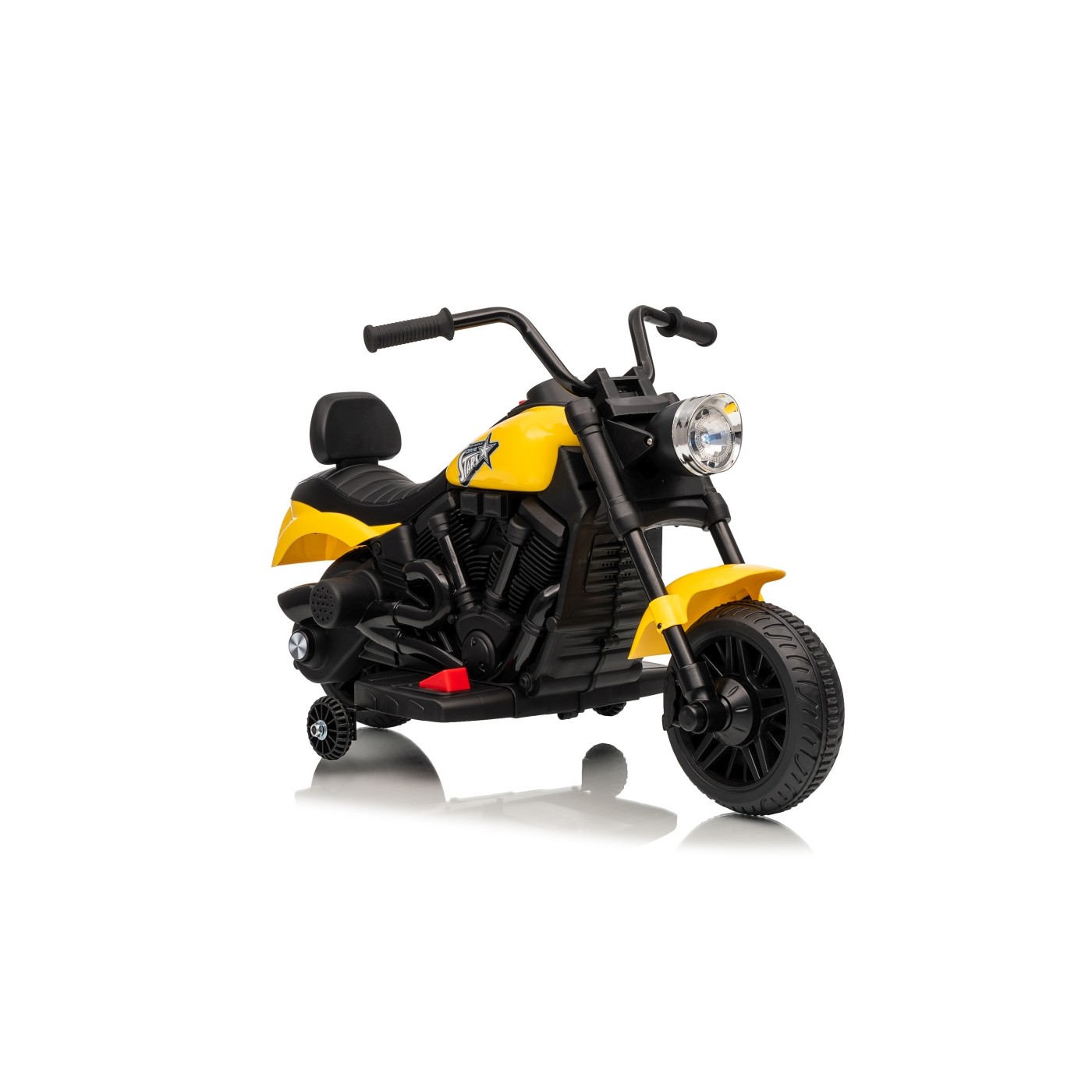 Pojazd Motor STAR Żółty