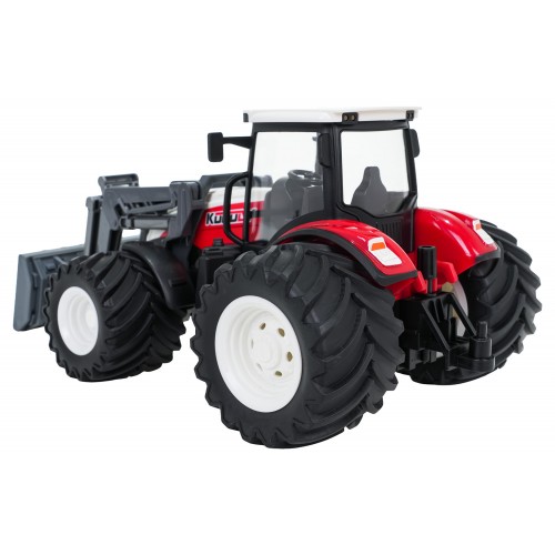 Traktor + Spych R/C 1:24 Czerwony