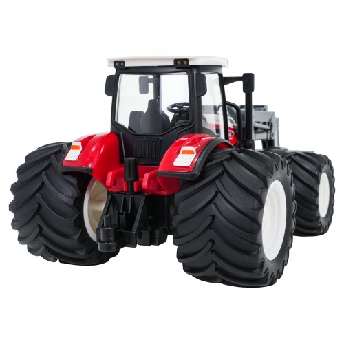 Traktor + Spych R/C 1:24 Czerwony