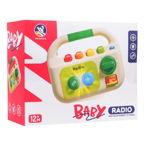 Wielofunkcyjne Radio z Dźwiękami dla Najmłodszych