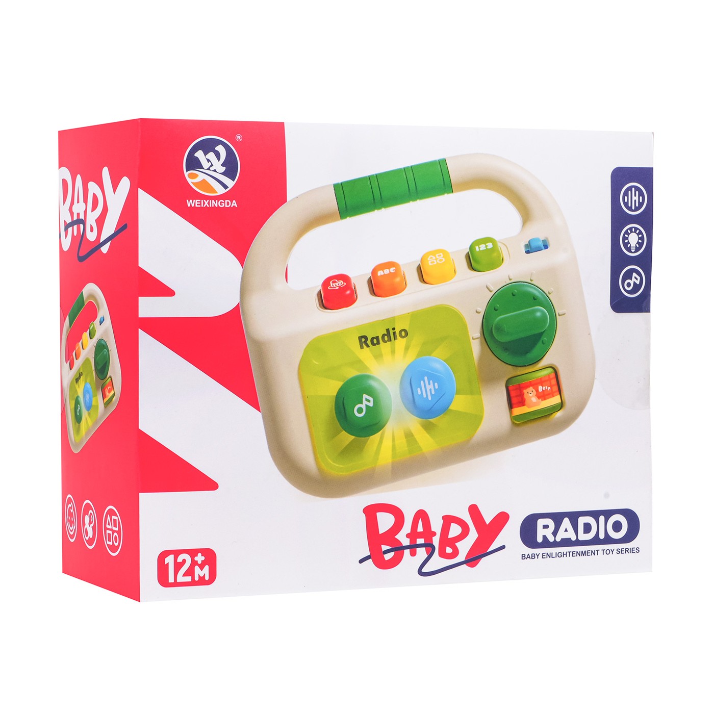 Wielofunkcyjne Radio z Dźwiękami dla Najmłodszych