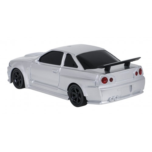 Autko R/C do Driftu 1:43 Srebrne + Akcesoria