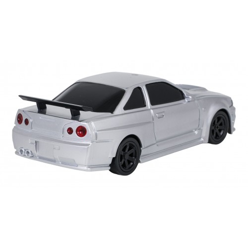 Autko R/C do Driftu 1:43 Srebrne + Akcesoria