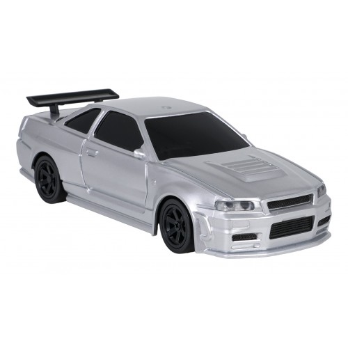 Autko R/C do Driftu 1:43 Srebrne + Akcesoria