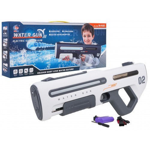 MEGA Pistolet na Wodę Biały