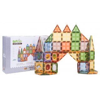 Zestaw Klocków Magnetycznych 3D 85el.