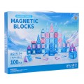 Zestaw Klocków Magnetycznych ICE SNOW 100el.