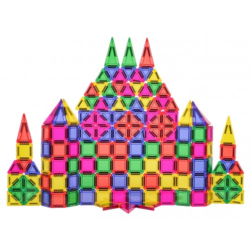Zestaw Kolorowych Klocków Magnetycznych 150el.