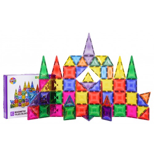 Zestaw Klocków Magnetycznych 3D 67el.
