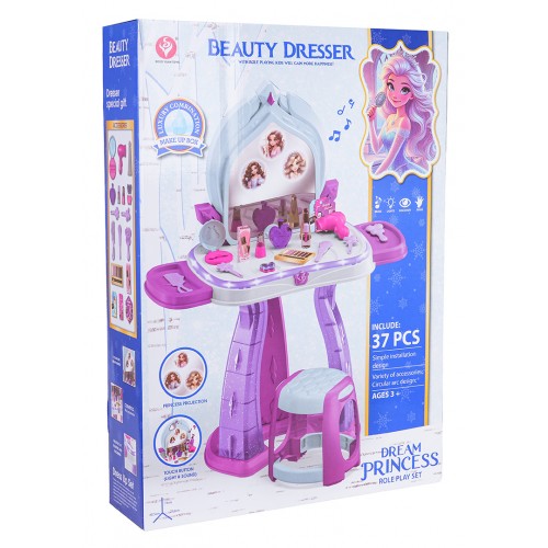 Toaletka z Funkcją Świateł i Dźwięku + Akcesoria