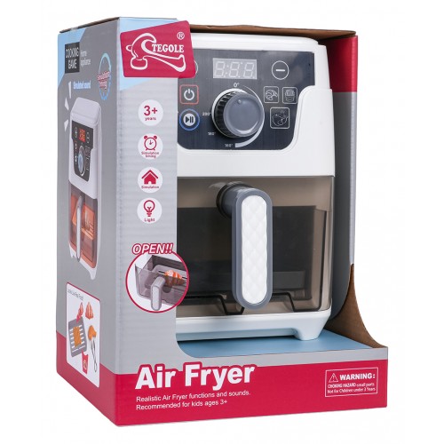 Air Fryer z Funkcją Świateł i Dźwięku + Akcesoria