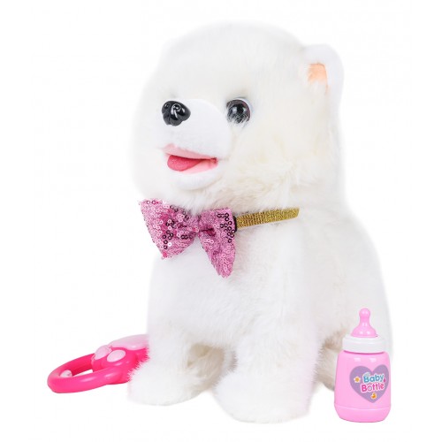 Interaktywny Pies Biały