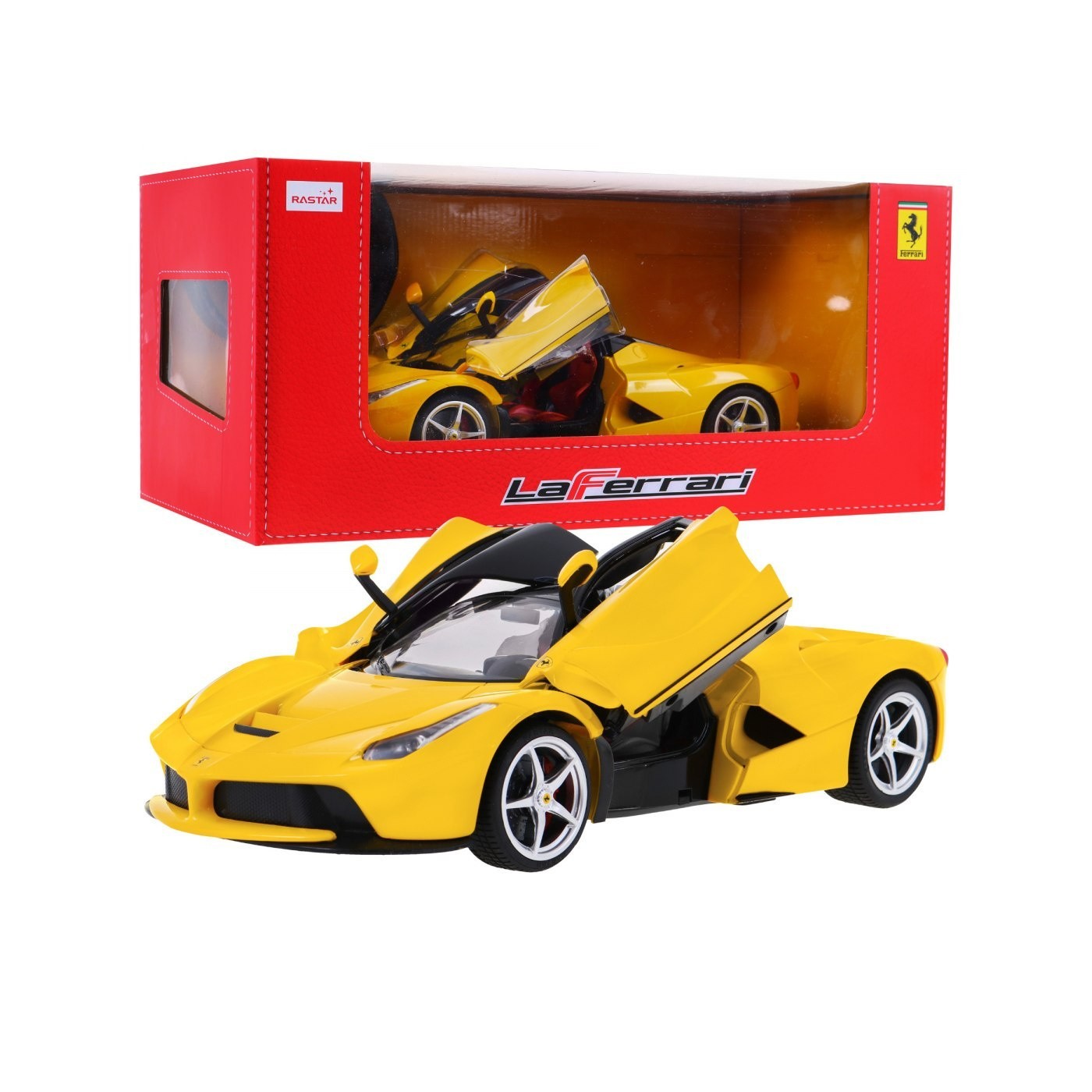 Ferrari LaFerrari żółte RASTAR 1:14 Zdalnie sterowane auto + pilot 2,4 GHz