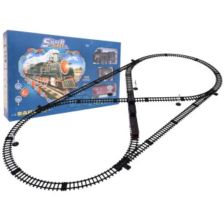 Kolejka Retro z Funkcją Dymu, Świateł i Dźwięku