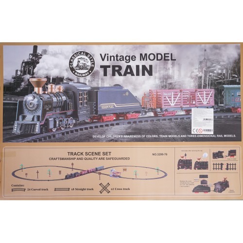 Kolejka z Funkcją Dymu Vintage