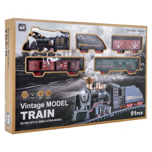 Kolejka z Funkcją Dymu Vintage