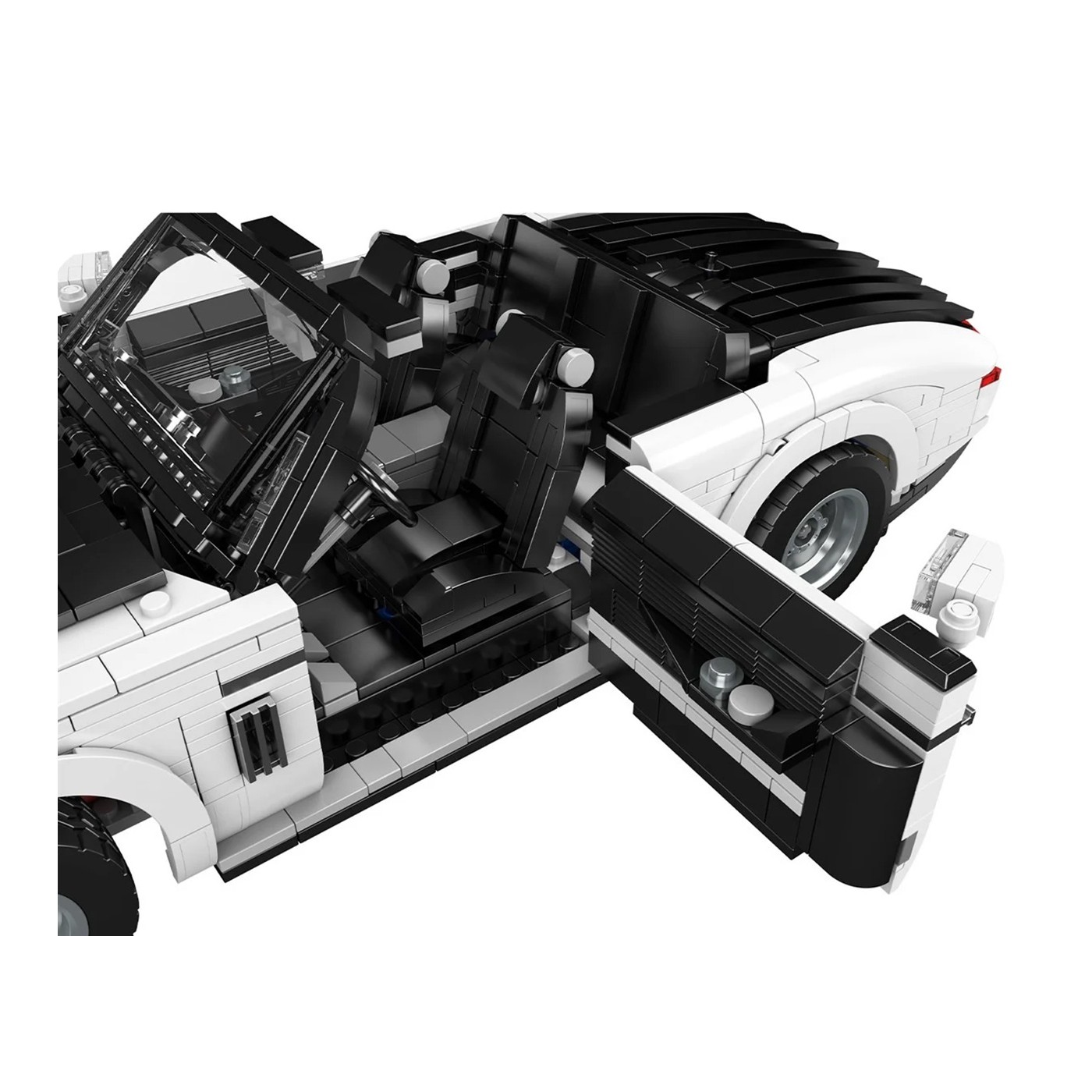 Zestaw Klocków Pojazd Biały Kabriolet 1603el.