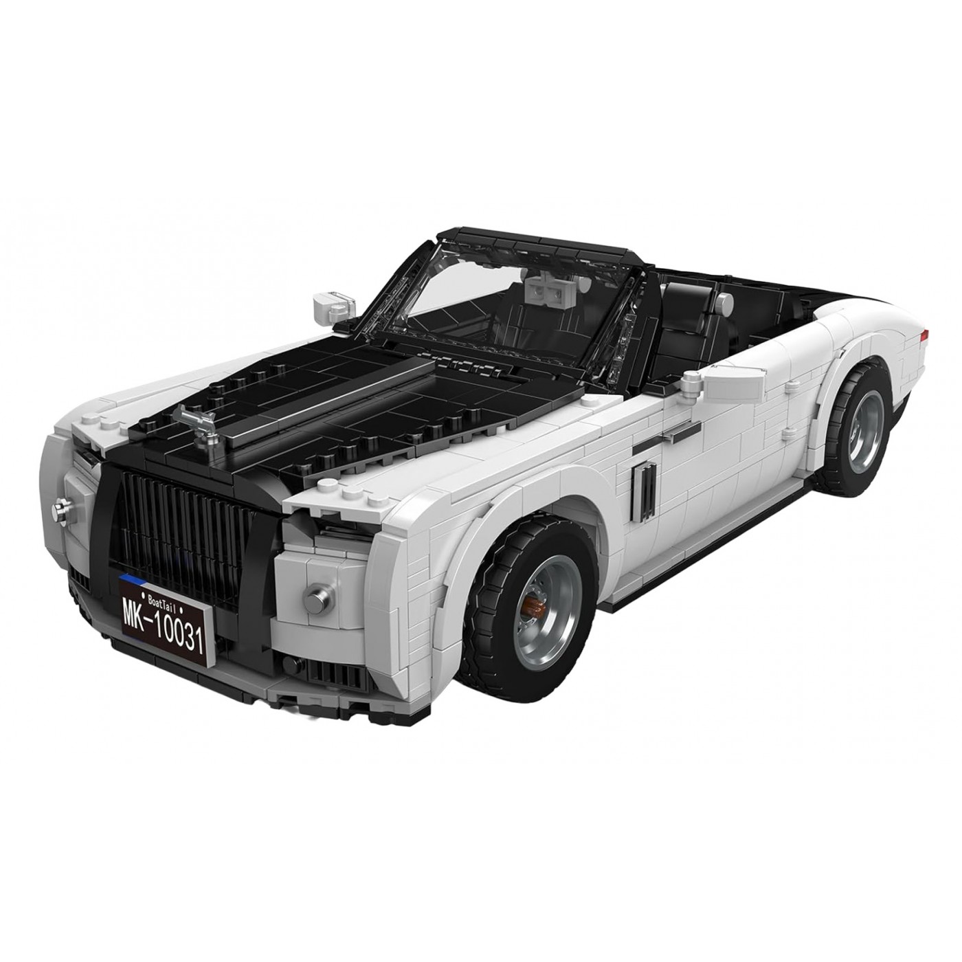 Zestaw Klocków Pojazd Biały Kabriolet 1603el.