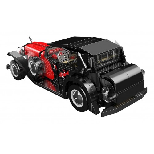 Zestaw Klocków Pojazd Retro Czerwony 1308el.