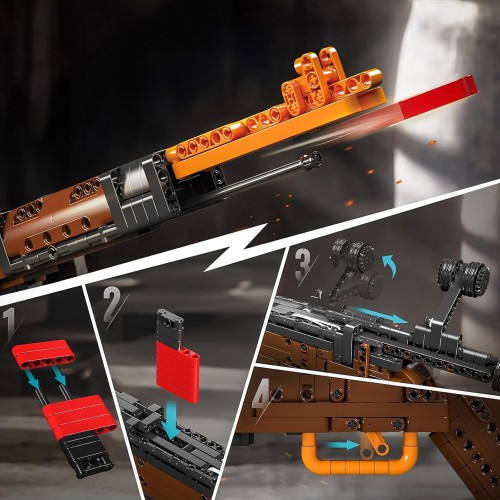 Zestaw Klocków Karabin 1117el.