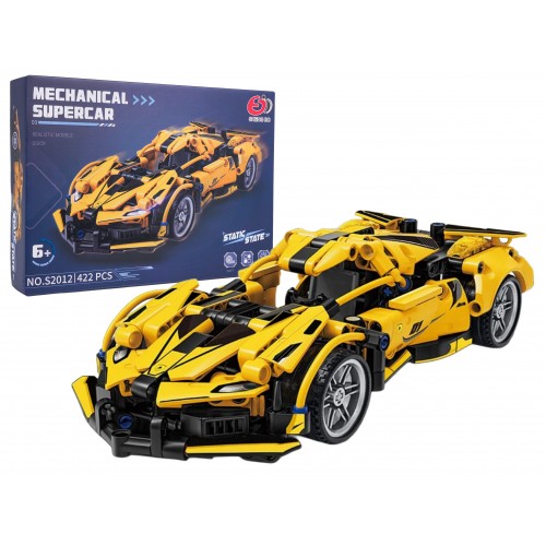 Klocki Auto Sportowe Żółte 422el.