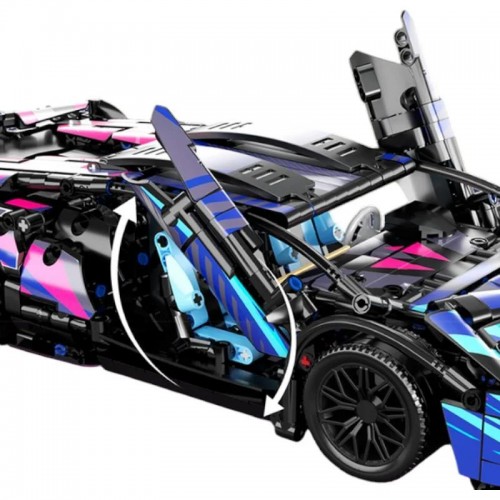 Klocki Auto Sportowe 1280el.