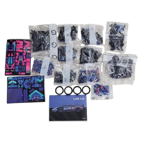 Klocki Auto Sportowe 1280el.