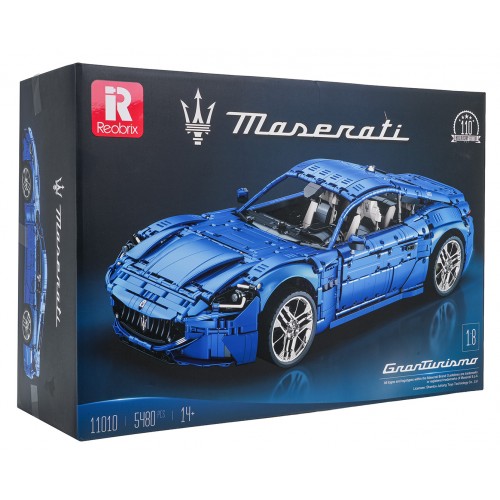 Zestaw Klocków Pojazd Maserati Niebieski 5480el.
