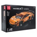 Zestaw Klocków Pojazd Sportowy Pomarańczowy 1620el.