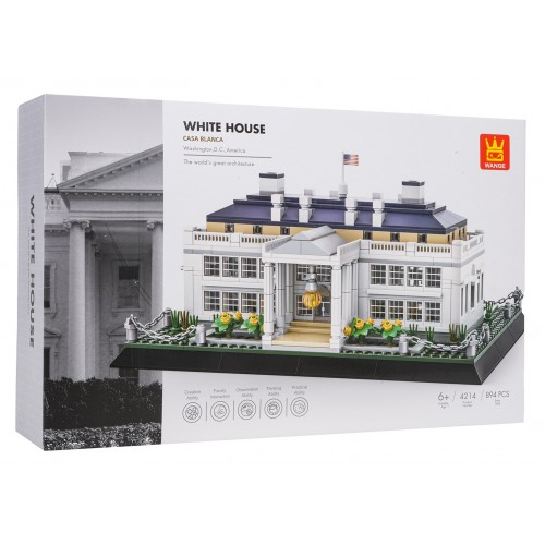 Zestaw Klocków Seria Budynki Biały Dom 894el.