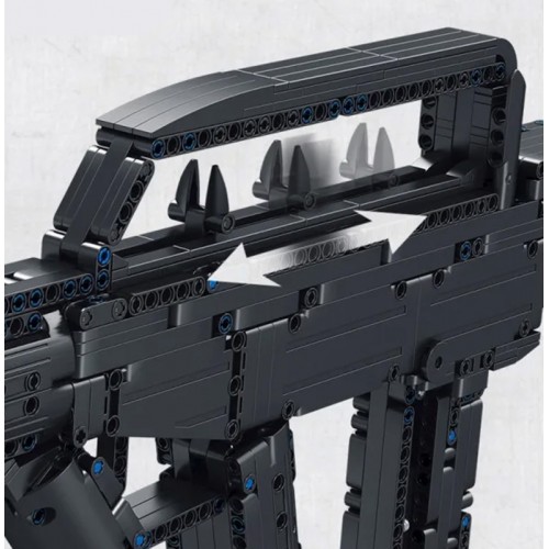 Zestaw Klocków Militaria Karabin 1133el.