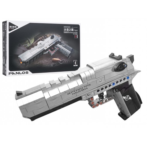 Zestaw Klocków Militaria Pistolet 360el.