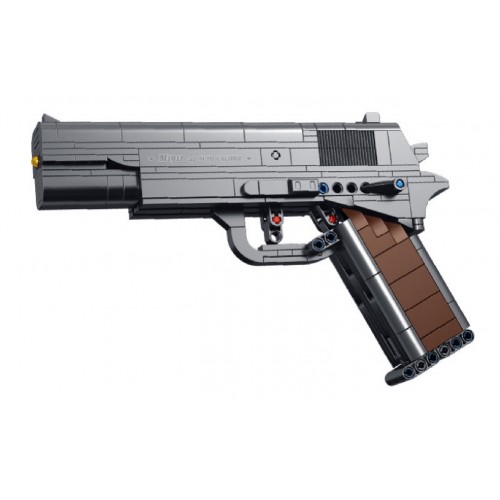 Zestaw Klocków Militaria Pistolet 333el.