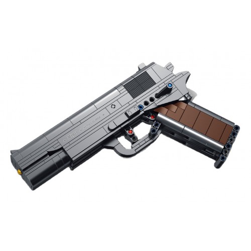 Zestaw Klocków Militaria Pistolet 333el.