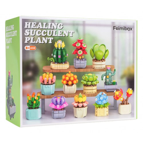 Zestaw Klocków Kwiaty 1097el.