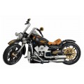 Zestaw Klocków Motocykl Czarny 455el.