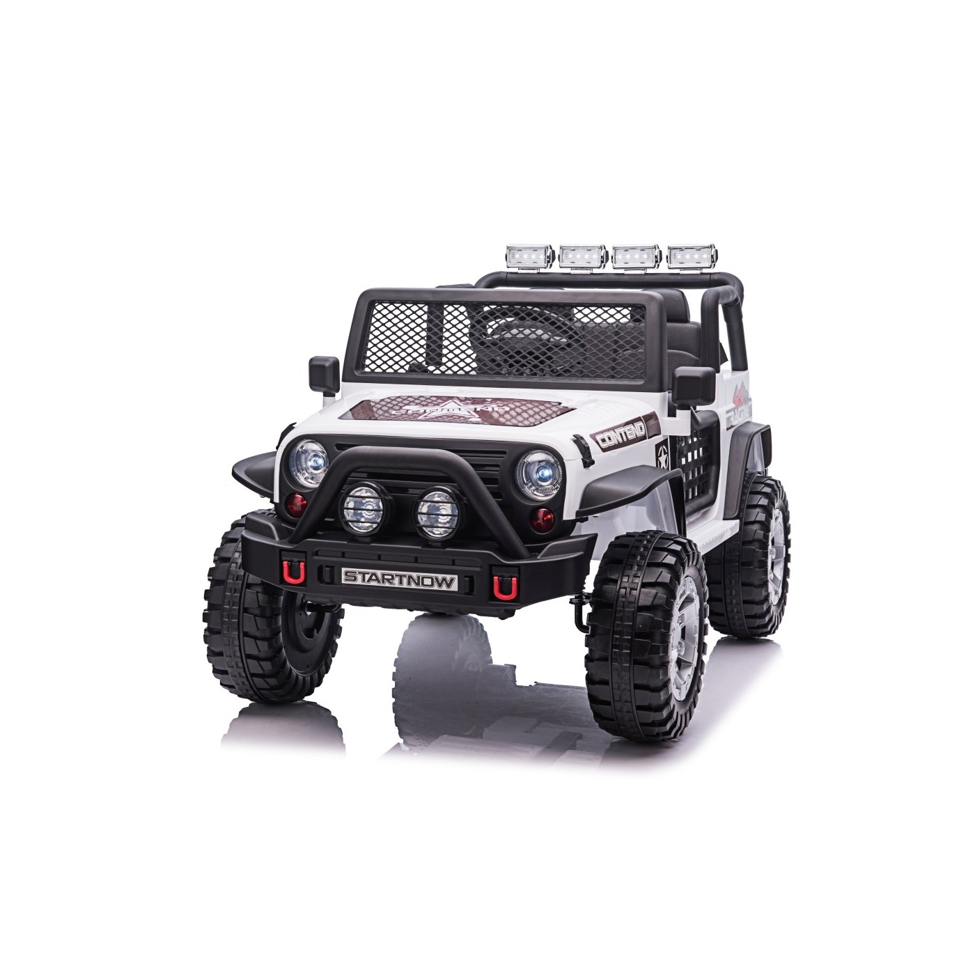 Pojazd Jeep BEAST 4x4 Biały