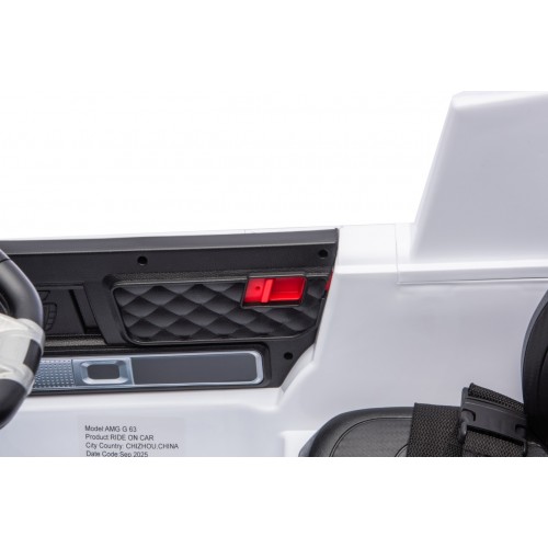 Pojazd Mercedes G63 AMG LIFT Biały