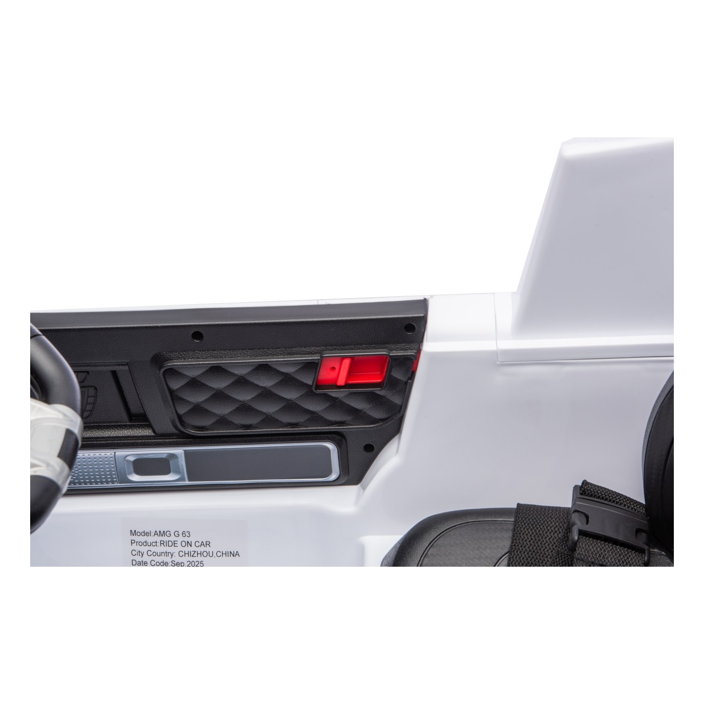 Pojazd Mercedes G63 AMG LIFT Biały