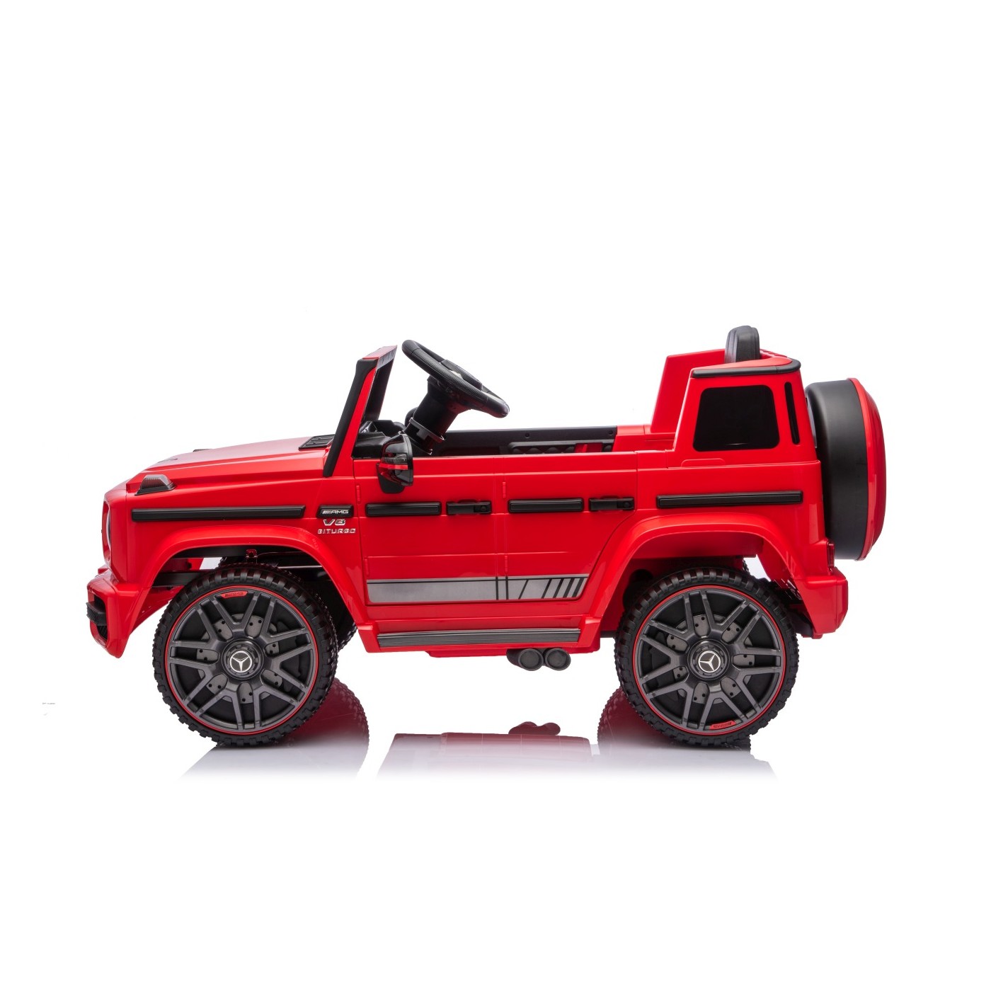 Pojazd Mercedes G63 AMG LIFT Czerwony