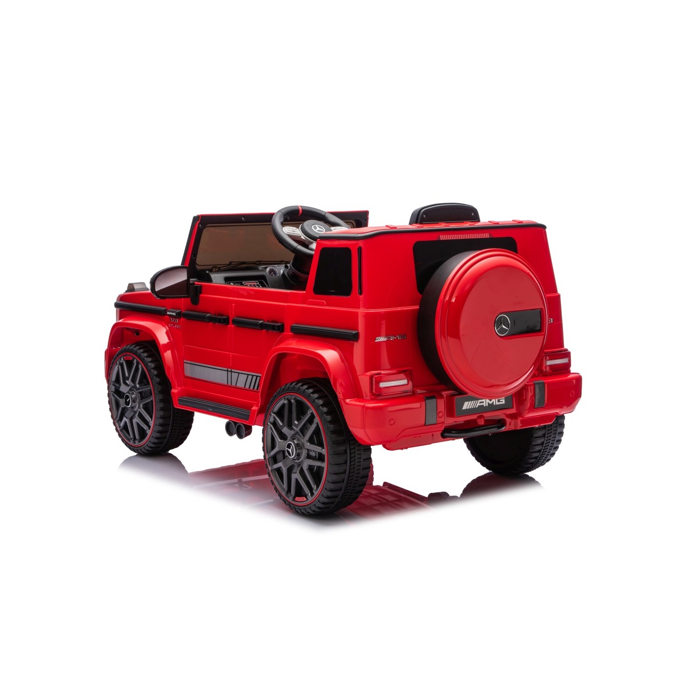 Pojazd Mercedes G63 AMG LIFT Czerwony