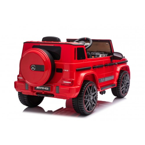 Pojazd Mercedes G63 AMG LIFT Czerwony