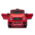 Pojazd Mercedes G63 AMG LIFT Czerwony