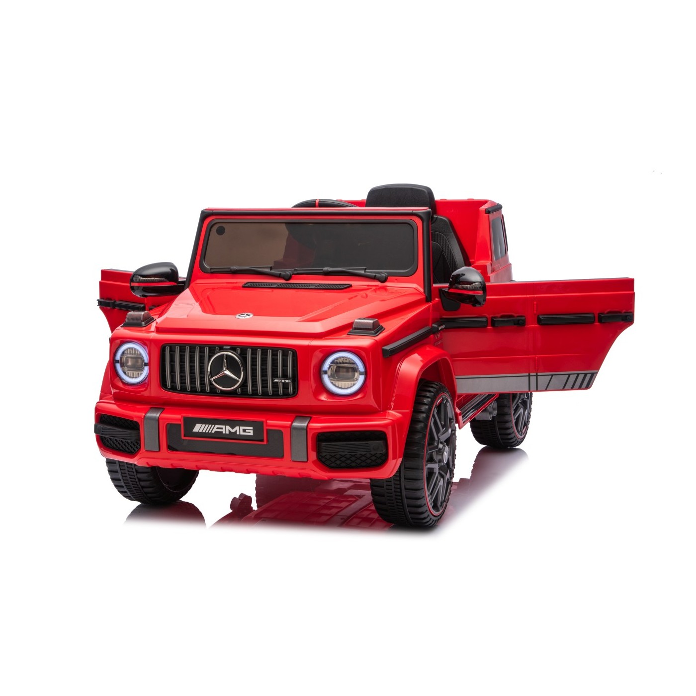 Pojazd Mercedes G63 AMG LIFT Czerwony