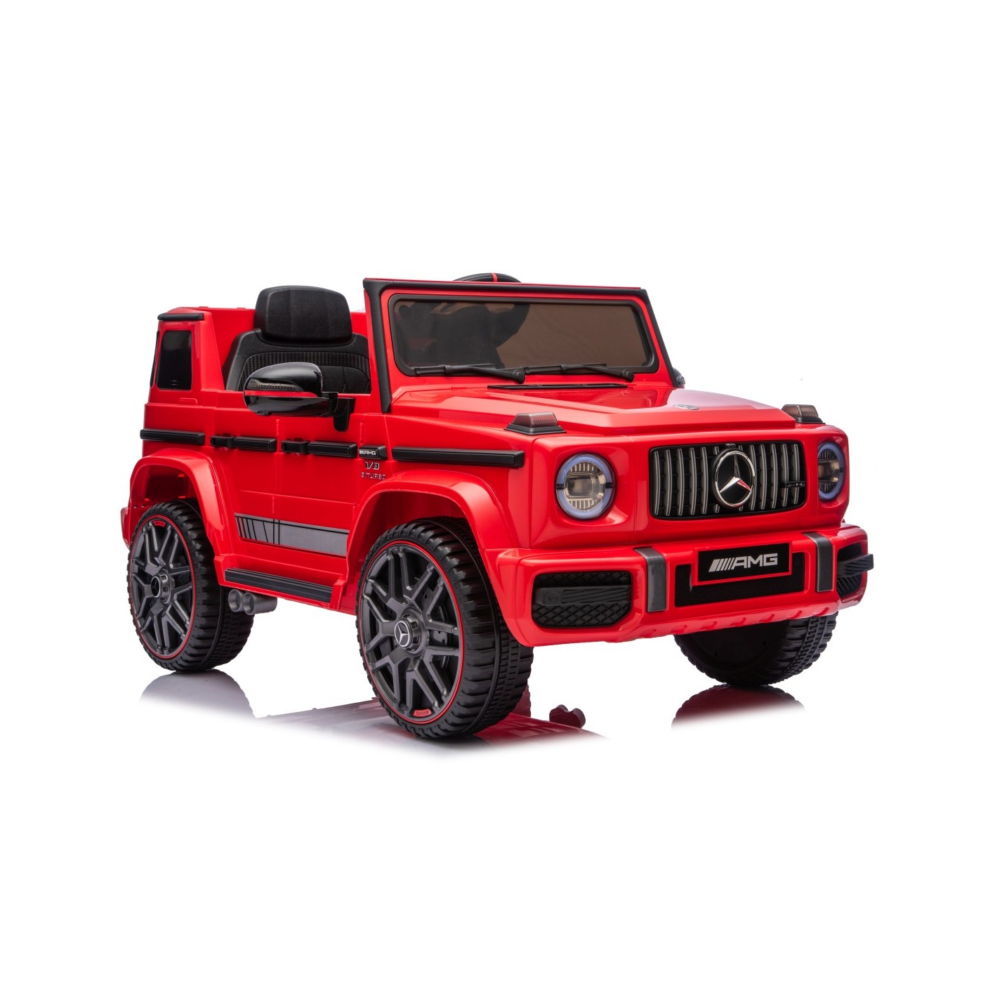 Pojazd Mercedes G63 AMG LIFT Czerwony