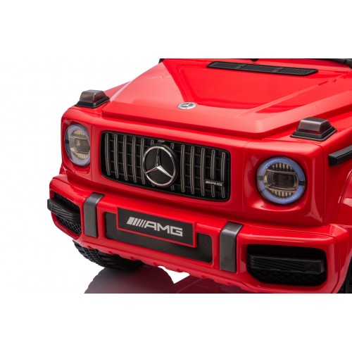 Pojazd Mercedes G63 AMG LIFT Czerwony