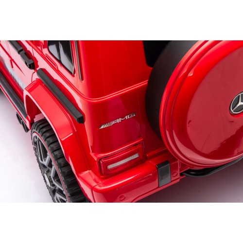 Pojazd Mercedes G63 AMG LIFT Czerwony