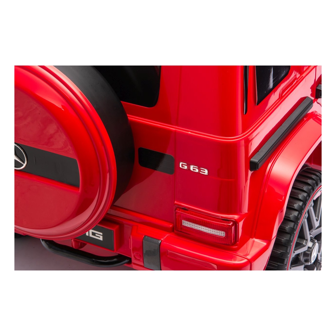 Pojazd Mercedes G63 AMG LIFT Czerwony