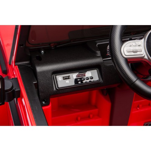 Pojazd Mercedes G63 AMG LIFT Czerwony