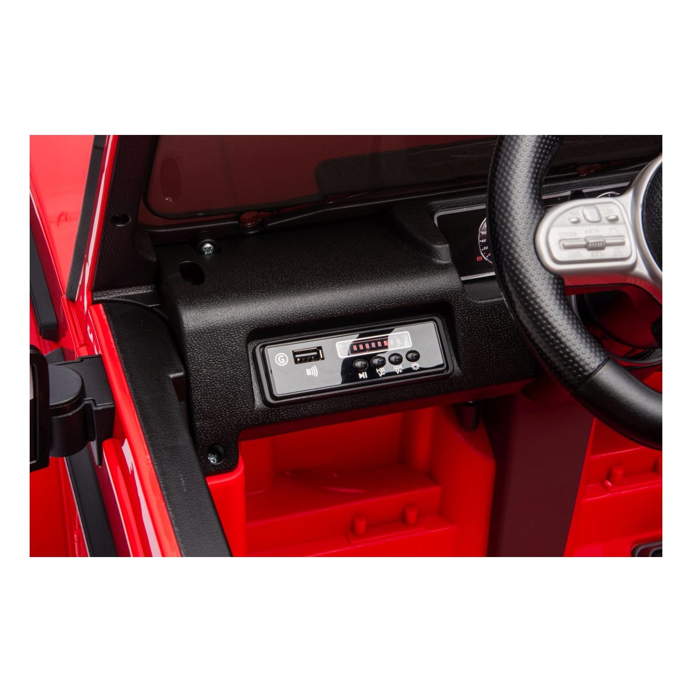 Pojazd Mercedes G63 AMG LIFT Czerwony